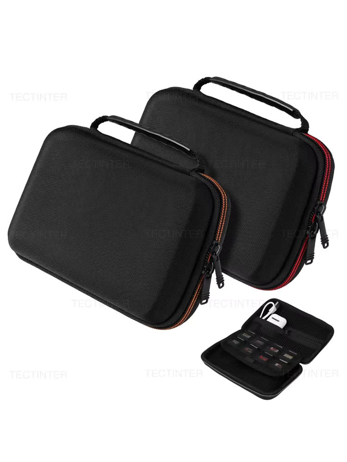 TECTINTER Tragbare Aufbewahrungstasche für Nintendo 3DS, 3DS XL, 3DS LL und 2DS XL in Schwarz - Bild 7