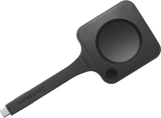 Barco ClickShare HUB Button Generation 5 USB-C mit DisplayPort in Schwarz für 4K UHD - Bild 1