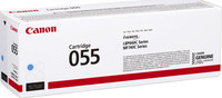 Original Canon 055 Tonerpatrone Cyan für i-SENSYS LBP663Cdw, LBP664Cx, MF742Cdw, MF744Cdw, MF746Cx (3015C002) - Bild 1