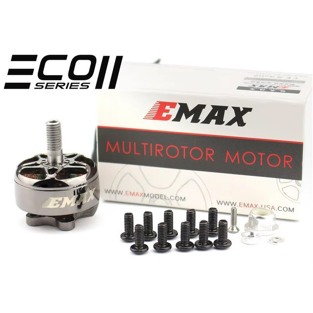 EMAX ECO II 2207 1700KV 1900KV 2400KV 3-6S CW Bürstenloser Motor, Metall - Bild 1