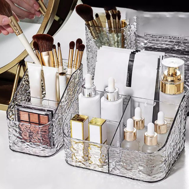 DIKALU Make-up-Pinselhalter, Kosmetik-Organizer aus Acryl - Bild 1