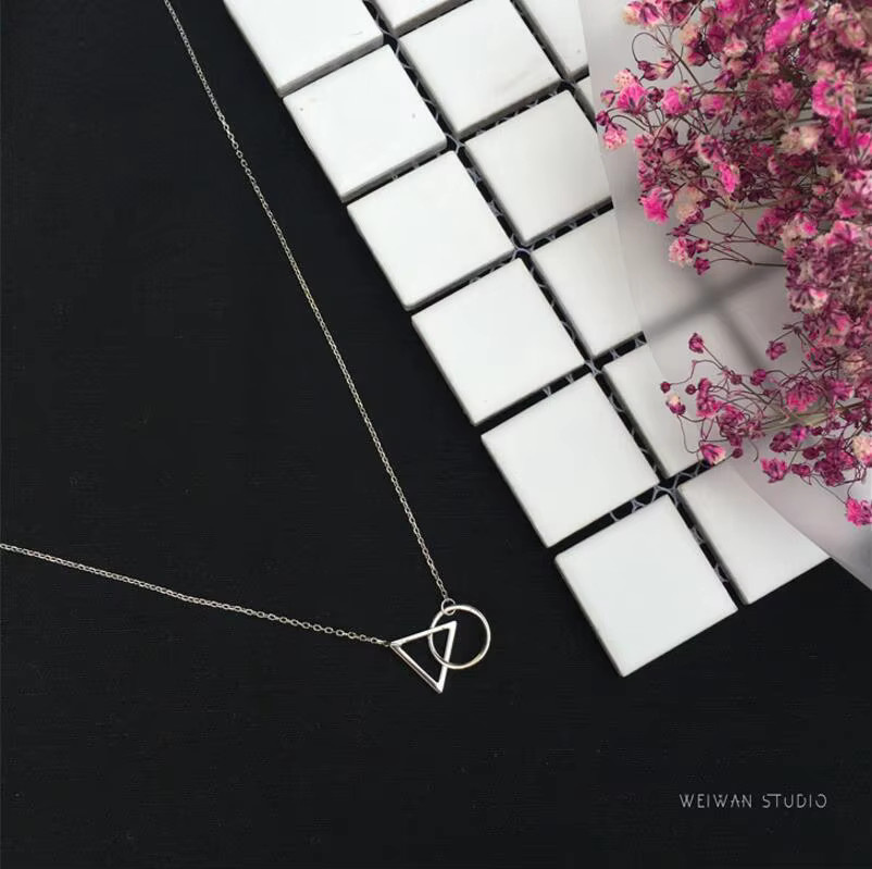 GaGa-Duck Halskette, 925 Silber, minimalistisch, Unisex - Bild 3