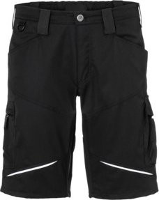 Küberit Arbeitsshorts ACTIVIQ in Schwarz mit reflektierenden Details aus Baumwolle und Polyester, Größe 42 - Bild 1