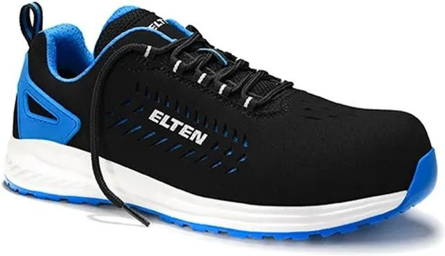 Elten Sicherheitshalbschuh Sharki Blue Low ESD S1 in Blau und Schwarz, Größe 42 - Bild 1