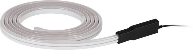 Eglo LED-Außenleuchte Flatneon Z RGB/CCT Lichtband in Weiß, 3 Meter, IP44, dimmbar und mit Bluetooth/ZigBee/Eglo Connect Steuerung für Garten, Balkon und Terrasse - Bild 1