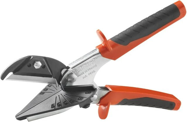 PROTEKTOR Spezialschere für PVC Profile mit markierter Auflage in Orange - Bild 1