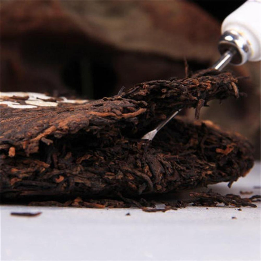 HALLOYOUNG Pu-erh Reifer Teekuchen Shu Puer Fermentierter Tee lose Blätter 357g - Bild 2
