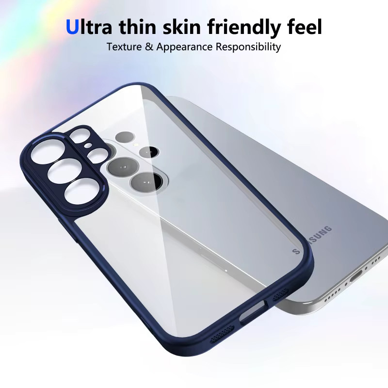 Transparente Matte Acryl Schutzhülle für Samsung Galaxy S26 S25 S24 S23 S22 Ultra Plus FE und weitere Modelle - Bild 3
