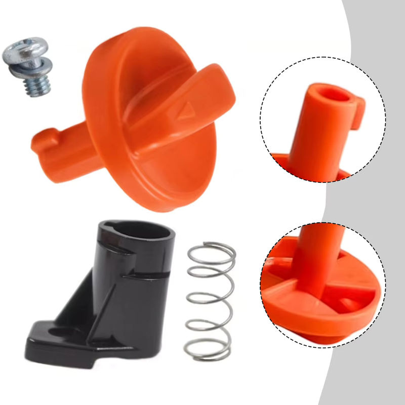 Vibratite Choke-Knopf-Set in Orange für FS91 FS111 FS131 HT102 HT131 HT132 KM131R 4180 180 9500 Weedeater Pole Saw Pruner Ersatzteile - Bild 5