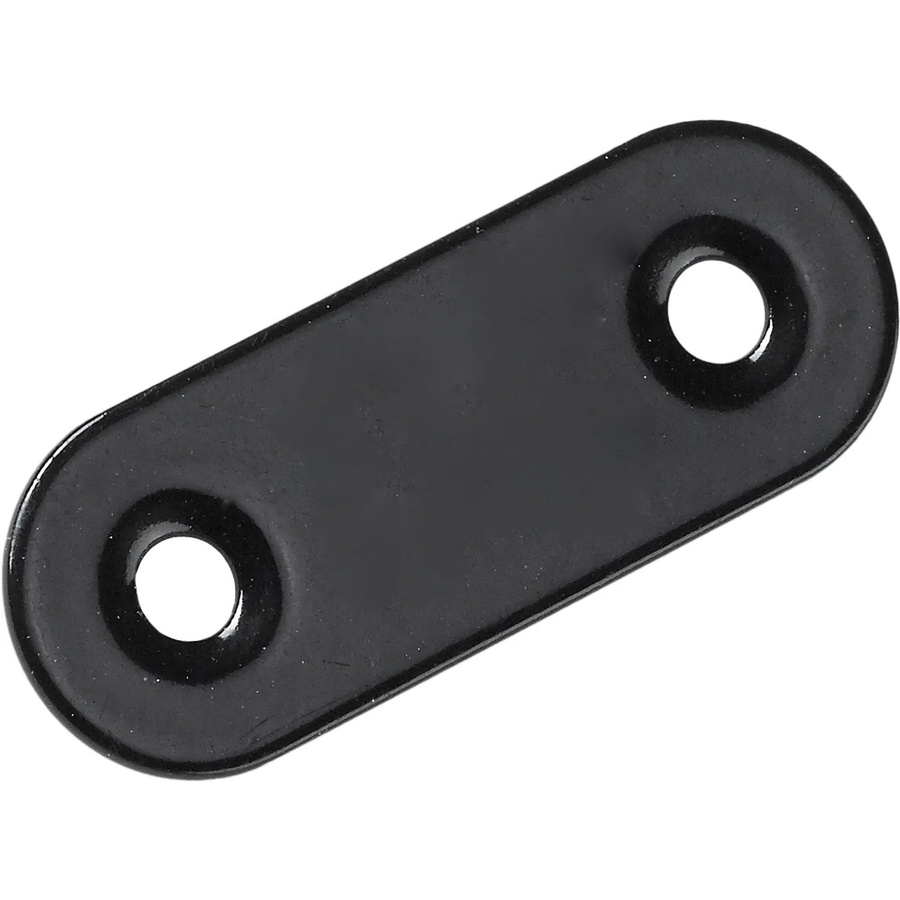Hettich Verbindungsblech aus Stahl in Schwarz matt, B: 40 mm, H: 15 mm - Bild 2