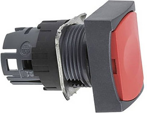 Schneider Electric ZB6DA4 Drucktaster-Frontelement in Rot aus Kunststoff - Bild 1