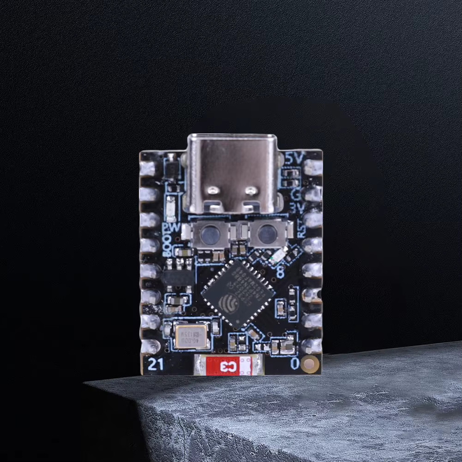 ESP32-C3 Super Mini Entwicklung Board mit WiFi und Bluetooth in Schwarz, kompatibel mit Arduino - Bild 2