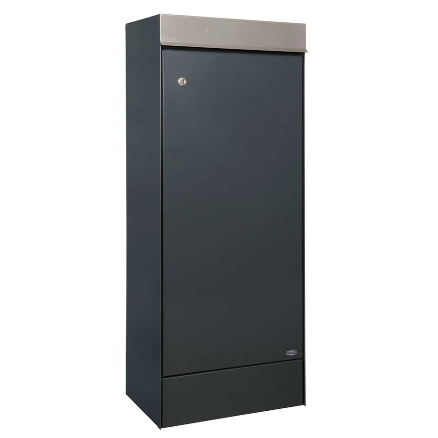 Renz Paketkasten Parcello S aus Edelstahl in Anthrazit B: 101,2 cm, T: 38,2 cm, H: 26,5 cm - Bild 2