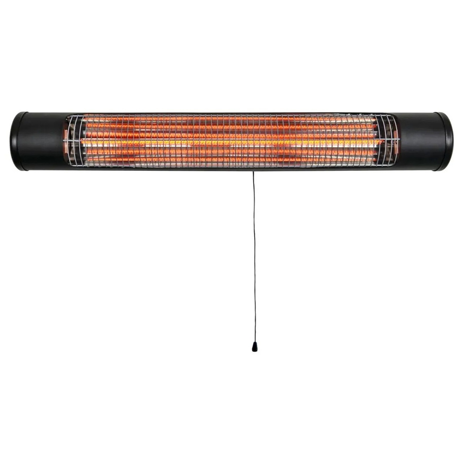 E2 Elektroheizung INFRAe2 IR-Heizstrahler Wall-Base Schwarz mit Zugschnur 750 W/1500 W - Bild 2