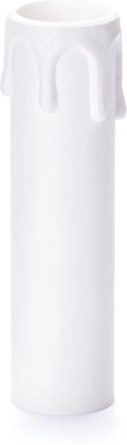 Orion Lightstyle Kerzenhülse mit Tropfen E14 in Weiß, Höhe: 100 mm, Breite: 26 mm - Bild 1