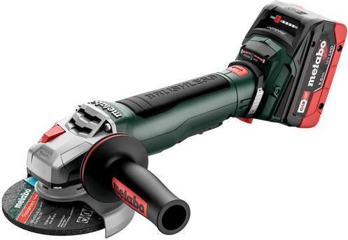 Metabo Akku-Winkelschleifer WPB 18 LT BL 11-125 in Grün mit 18 V und 125 mm Scheibendurchmesser - Bild 1