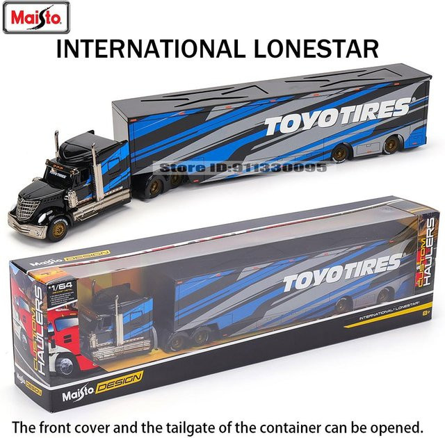 Maisto International Lonestar PKW-Anhänger, Präzisionsmodell, 1:64 - Bild 1