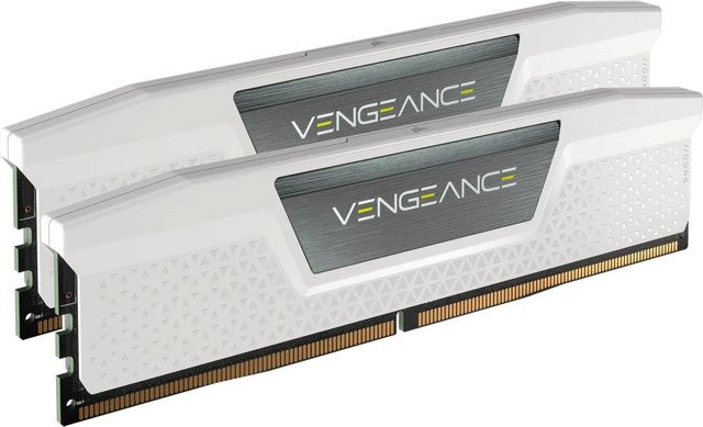 Corsair Vengeance DDR5 RAM Kit 32GB 2 x 16GB DIMM 288-PIN 5600 MHz PC5-44800 CL40 On-Die ECC Weiß CMK32GX5M2B5600C40W - Bild 1