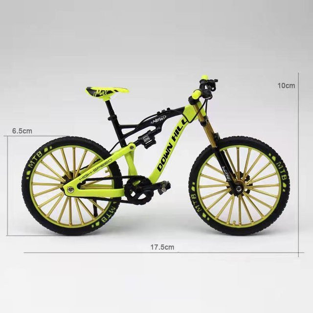 Linyi toy car Mini-Legierungs-Fahrrad-Druckgussmodell, Metall, Schwarz, ab 14 Jahren - Bild 1