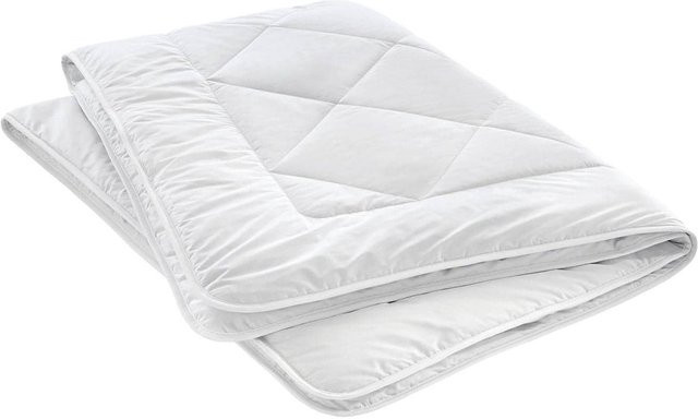 Künsemüller Kamelhaar Duo Steppbett in Weiß, B: 155 cm, L: 220 cm - Bild 1