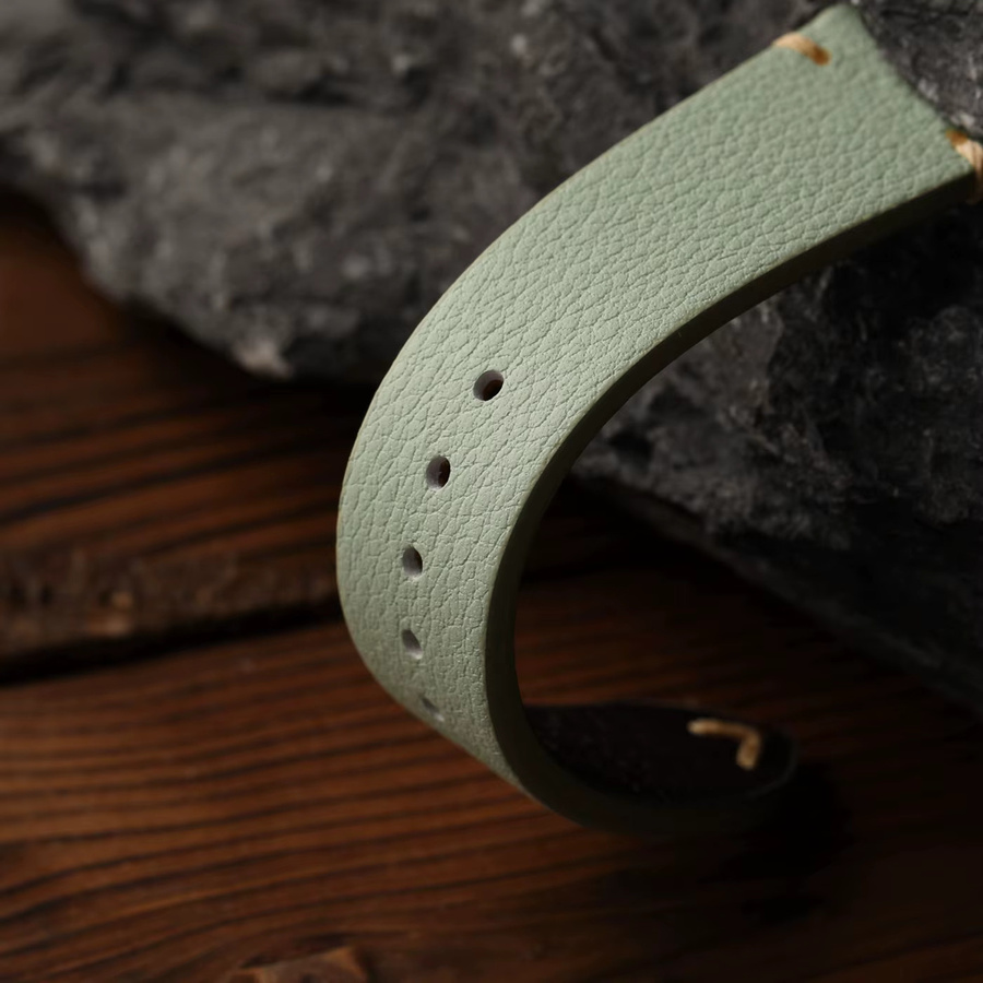 Raystray Uhrenarmband Schafsleder, Vintage - Bild 3