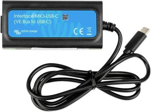 Victron Energy VE Interface MK3-USB-C Adapterkabel, schwarz - Bild 1