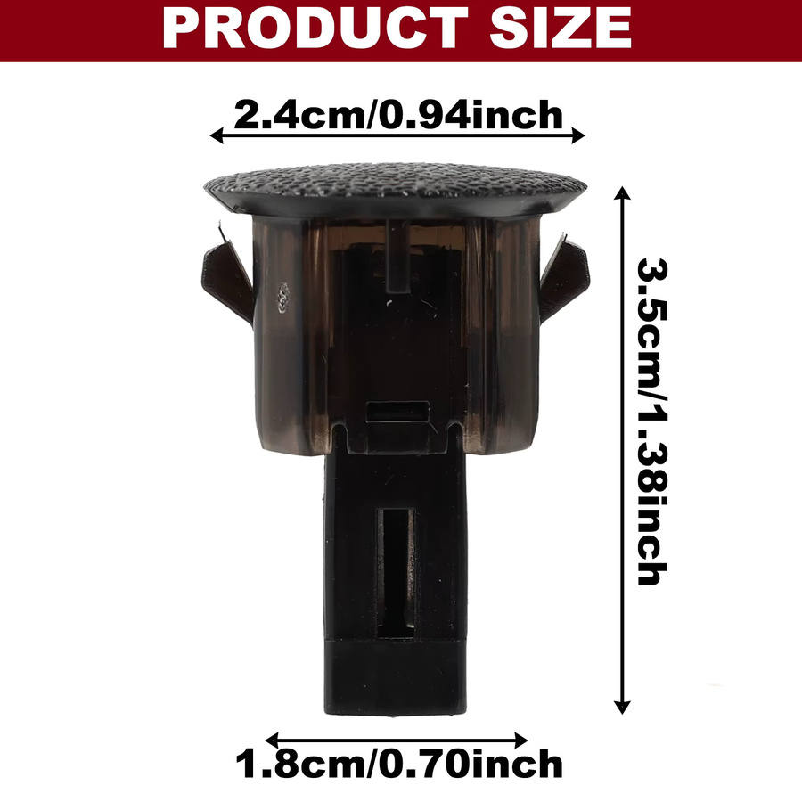 Auto Climate Control Sunload Sensor 27721-3AA0A Schwarz für Nissan 370Z GT-R Rogue Altima Pathfinder - Bild 2