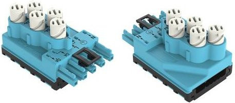 WAGO 772-272 Steckverbinder Blau 10 Stück - Bild 1