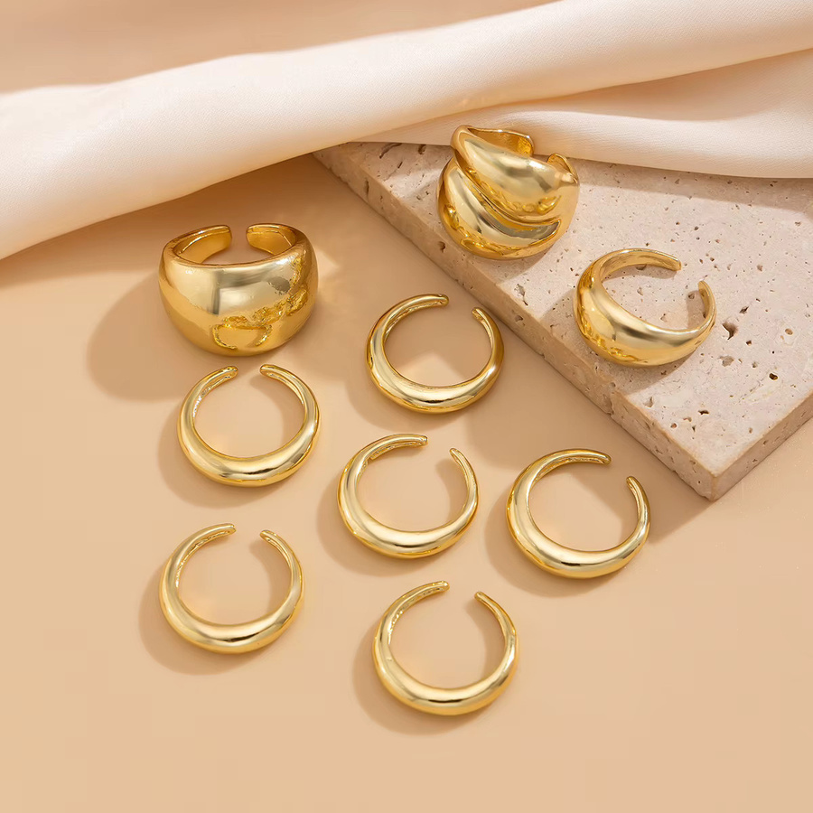 SHIXIN Ringe, 9-teiliges Set, geometrisch, Damen - Bild 3
