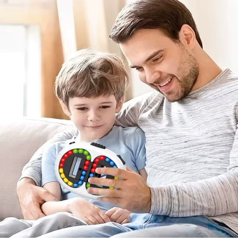 Datgo Bunte Bohnen Fidget Spinner, Multifunktions-Finger-Spinnspielzeug - Bild 3