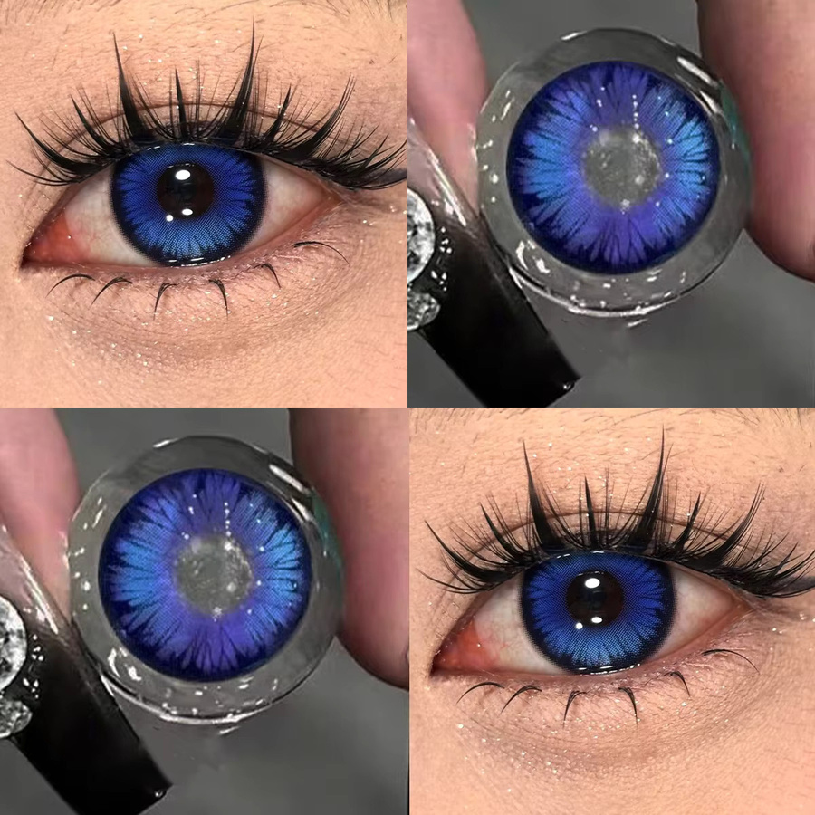Lalens Farbkontaktlinsen Schmetterlingsblau - Bild 4