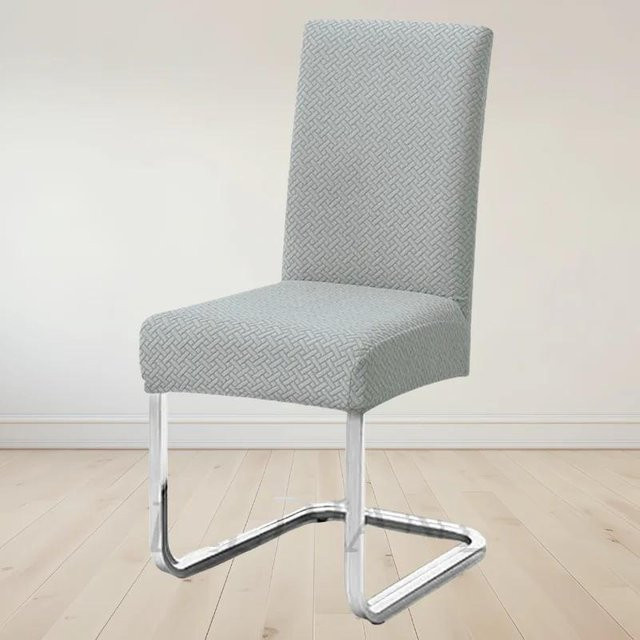 Elastischer Jacquard Stuhlbezug mit T-Muster für Esszimmerstühle und Bürostühle von Household supplies MH - Bild 1