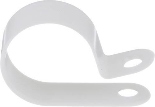 Panduit Cable Clamp Kabelhalter CCH62-S10-C aus Nylon in Weiß und Transparent zum Verschrauben - Bild 1