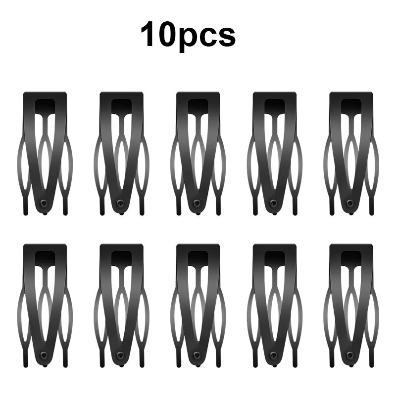 10 Stück Doppelgriff-Haarspangen aus Metall, 4,5/7cm, Damen - Bild 6