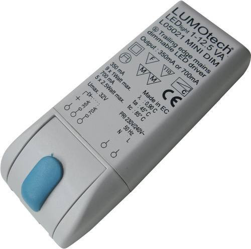 Barthelme LED-Treiber LEDTREIB67 Konstantstrom dimmbar 0.35 - 0.7A 18 - 32 V/DC Farbe: Weiß - Bild 1