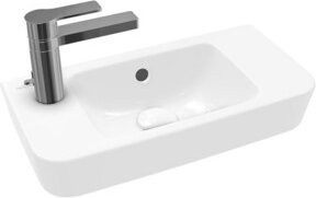 Villeroy & Boch Handwaschbecken O.NOVO Compact, weiß, rechteckig, Wandmontage, Breite: 50 cm, Tiefe: 25 cm - Bild 1