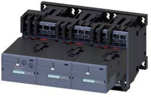 Siemens Stern-Dreieck-Kombination 3RA2416-8XF31-2BB4 mit 3 Schließern, 690 V/AC, grau - Bild 1
