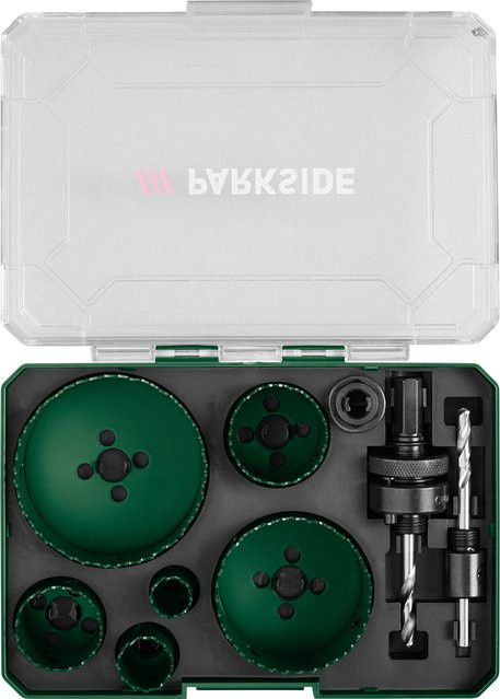 Parkside Bimetall-Lochsägensatz in Grün - Bild 1