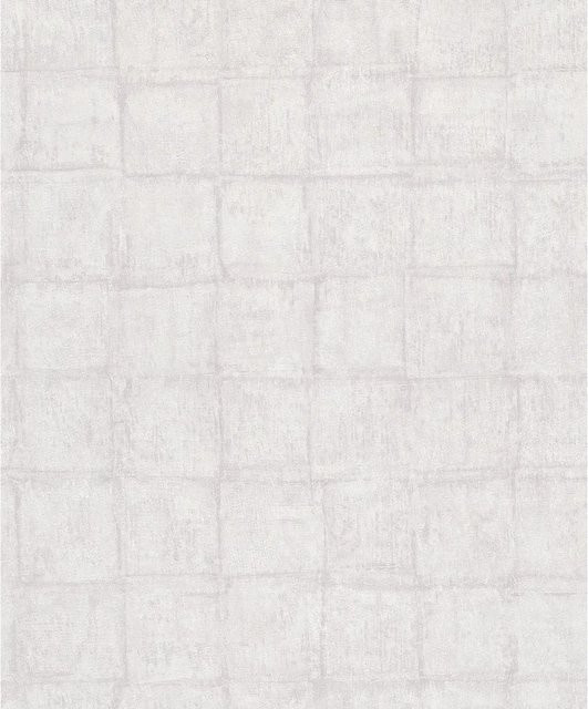 Marburg Vliestapete Botanica mit grafischem Muster in Rosa und Grau, Breite: 53 cm - Bild 1