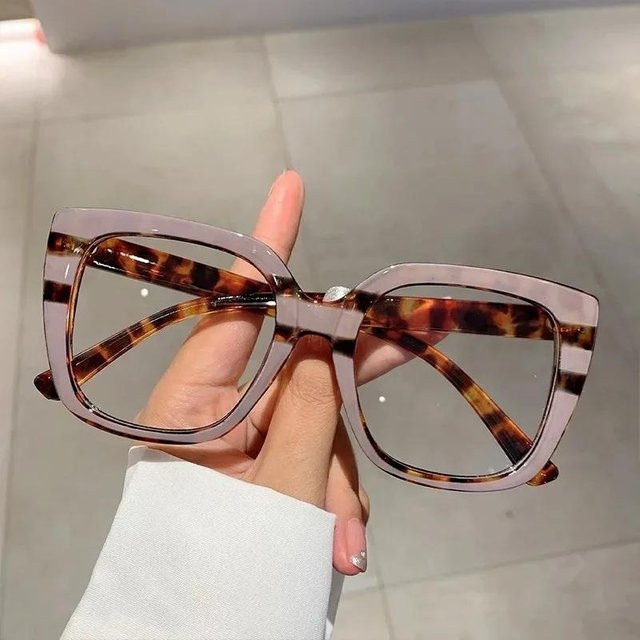 Dote Korrektionsbrille Cat Eye, Kunststoff, Vollrand, Multicolor, Unisex - Bild 1