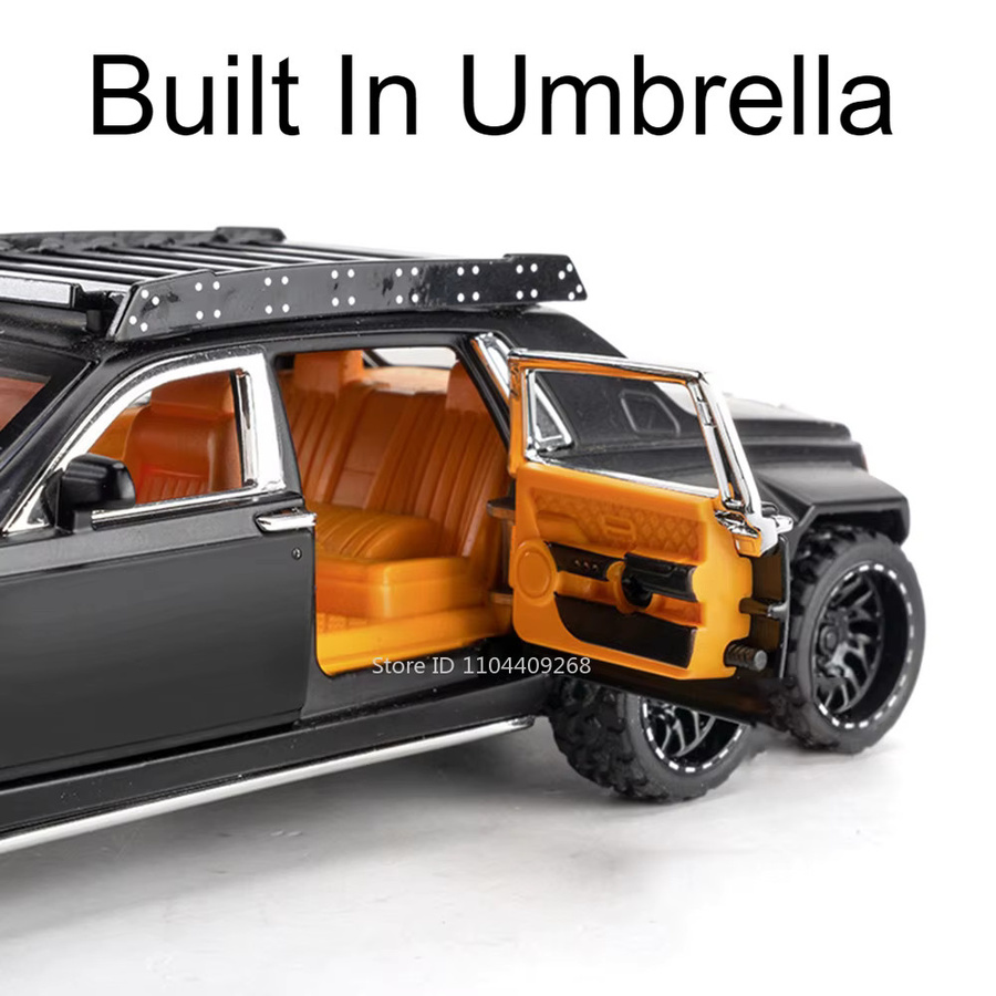 MAKEDA Rolls-Royce Phantom 6x6 Wraith Automodell, Maßstab 1:32, Tonlicht - Bild 4