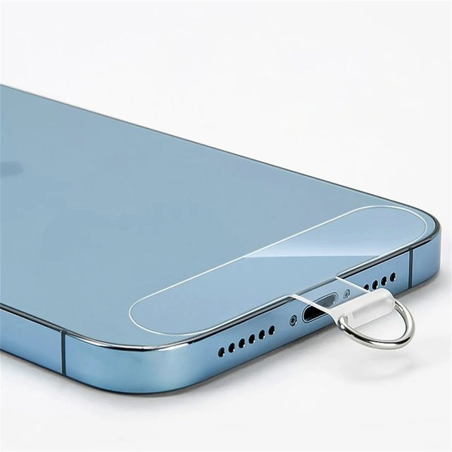 Universelles transparentes Nylon-Handy-Lanyard mit Karten-Patch als Anti-Verlust-Schlaufe für dein Telefon - Bild 1