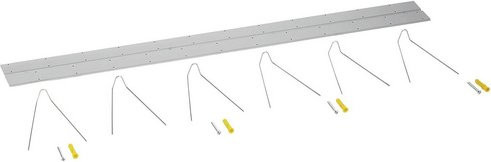 WINDHAGER Vogelabwehr CLASSIC mechanische Vogelabwehr aus Aluminium in Silber - Bild 1
