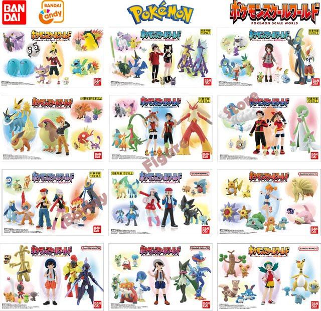 Bandai Pokémon Scale World, Actionfiguren, 1:20, Set - Bild 1