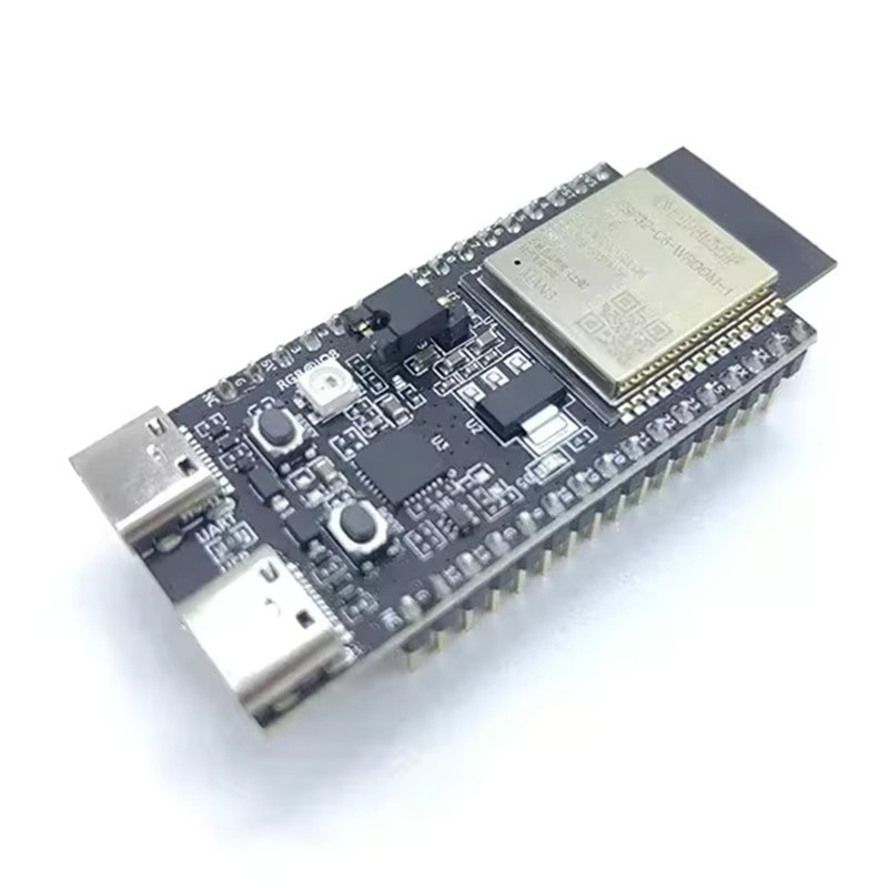 ODEC ESP32-C6-DevKitC-1 Development Board mit ESP32-C6-WROOM-1 N8, Wi-Fi 6, BLE, Zigbee und Thread, USB-C CP2102, Schwarz - Bild 2
