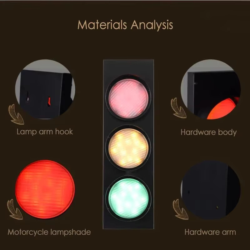 Claeted LED Wandlampe im Industriestil mit Fernbedienung, Schwarz, 15W RGB Vintage Beleuchtung für Wohnzimmer und Bar - Bild 5
