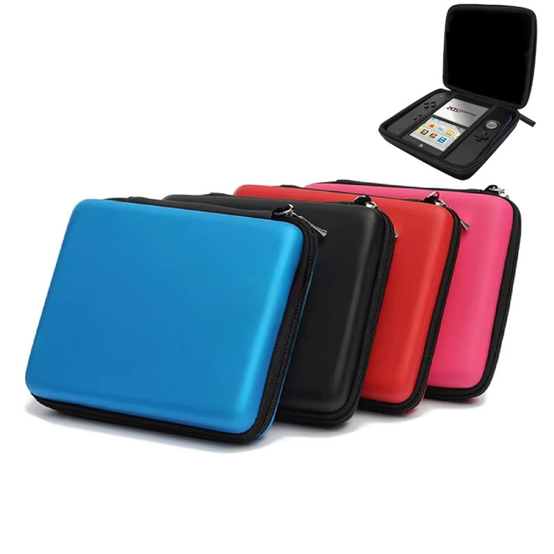 Nintendo 2DS Schutzhülle aus EVA Hard Shell in Pink als Reise-Tragetasche - Bild 7