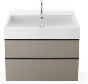 Duravit Möbelwaschtisch Vero Air in Weiß, rechteckig, B/T: 100 x 47 cm, mit Hahnlochbank und ohne Überlauf