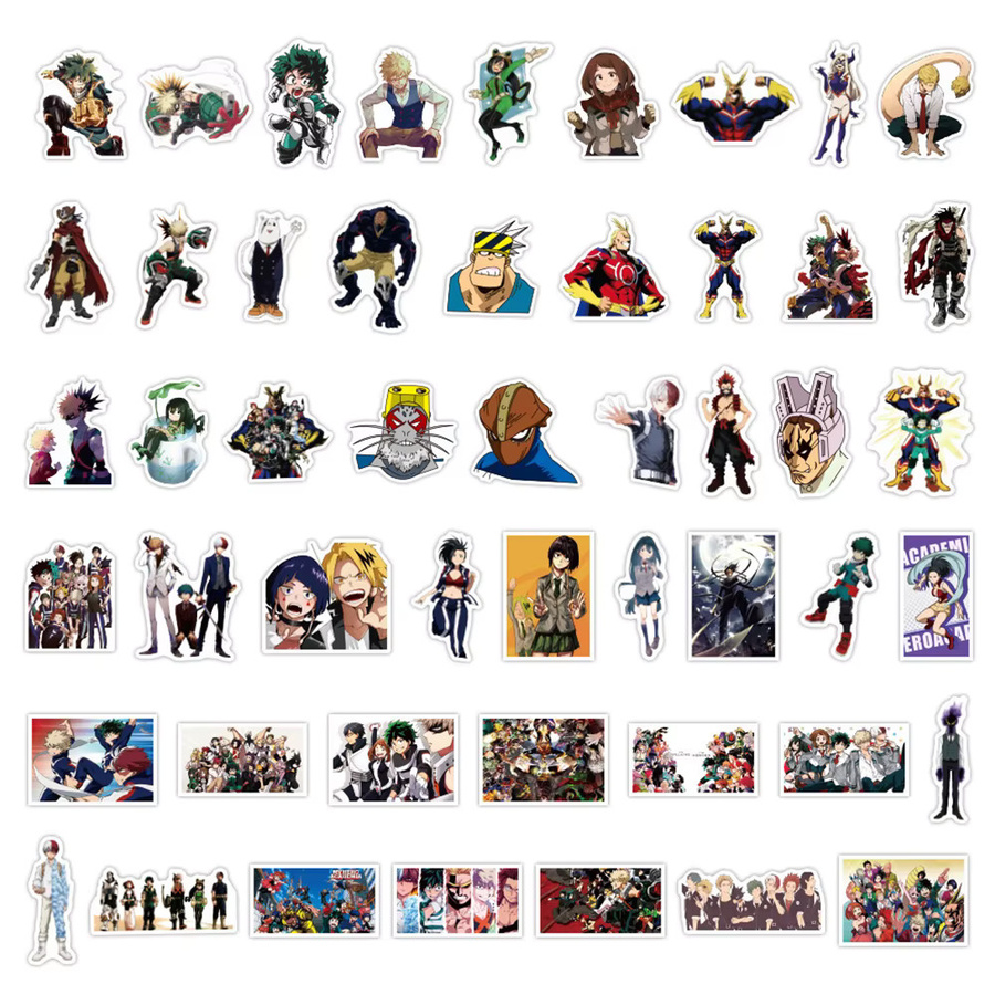 Bandai My Hero Academia Aufkleber, Bunt / Mehrfarbig - Bild 4