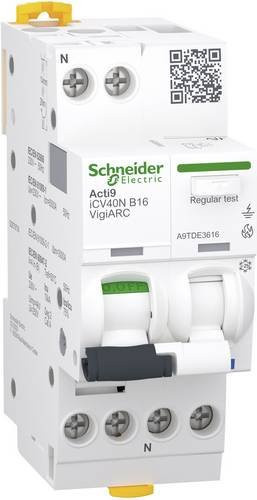 Schneider Electric A9TDE3616 Fehlerlichtbogen-Schutzeinrichtung RCBO 2-polig 0,03A in Weiß - Bild 1